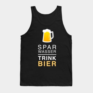 Spar Water Drink Beer Tank Top